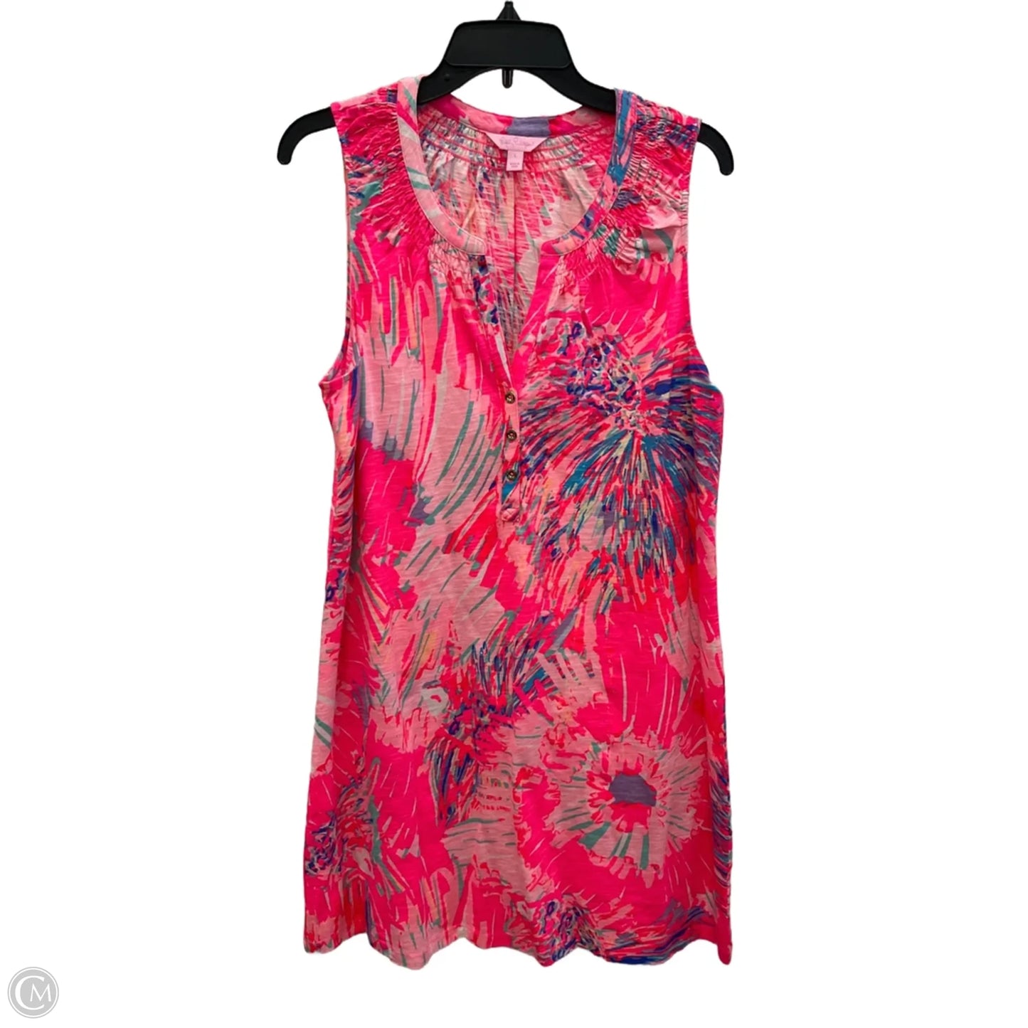 Poncho Designer By Lilly Pulitzer In Pink, Size: L