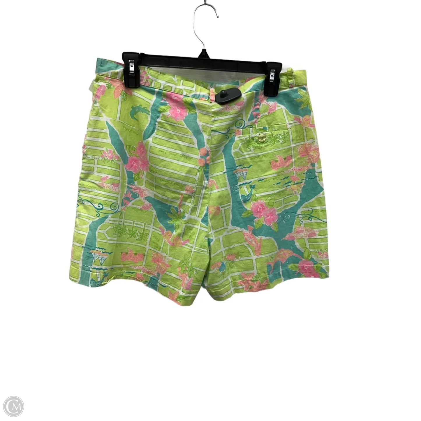 Shorts Designer By Lilly Pulitzer In Yellow, Size: Xl