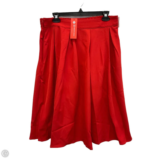 Skirt Maxi By Urban Coco In Red, Size: Xl