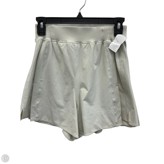 Athletic Shorts By Lululemon In Beige, Size: 4