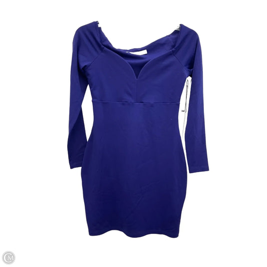 Dress Casual Short By Cmc In Blue, Size: M