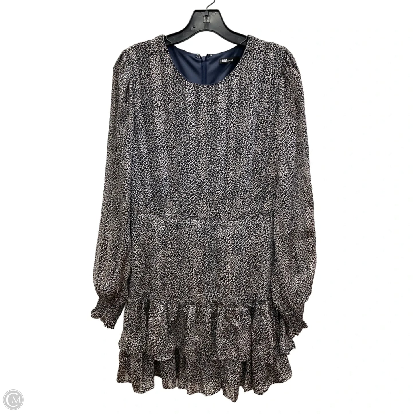 Dress Casual Maxi By Cmb In Animal Print, Size: L