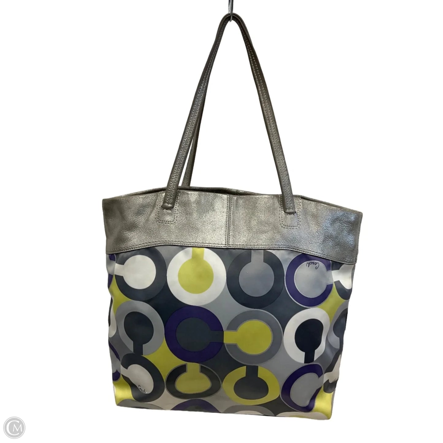 Tote Designer By Coach, Size: Large