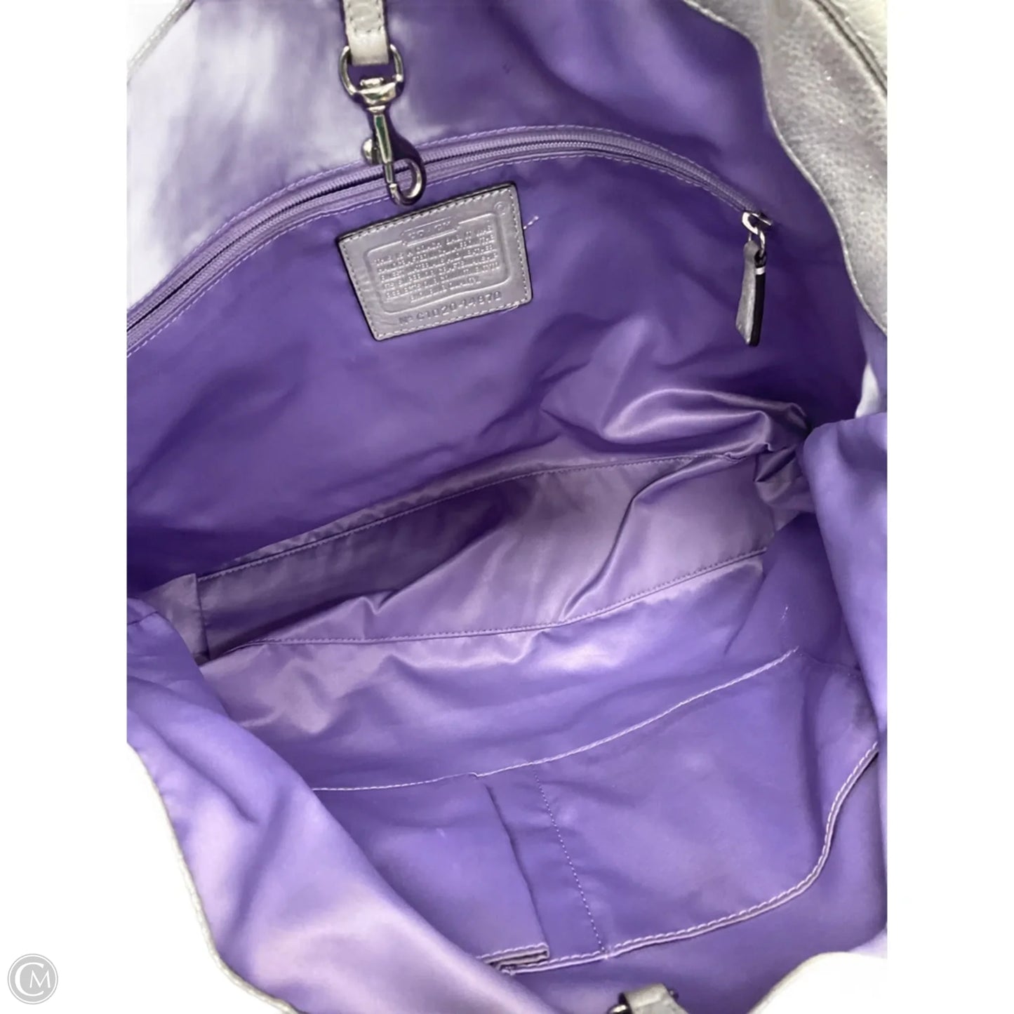 Tote Designer By Coach, Size: Large