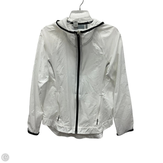 Athletic Jacket By Athleta In White, Size: Xs