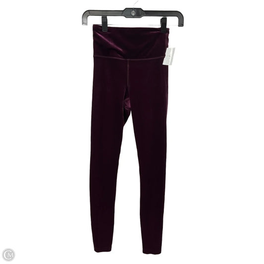 Athletic Leggings By Athleta In Purple, Size: Xxs