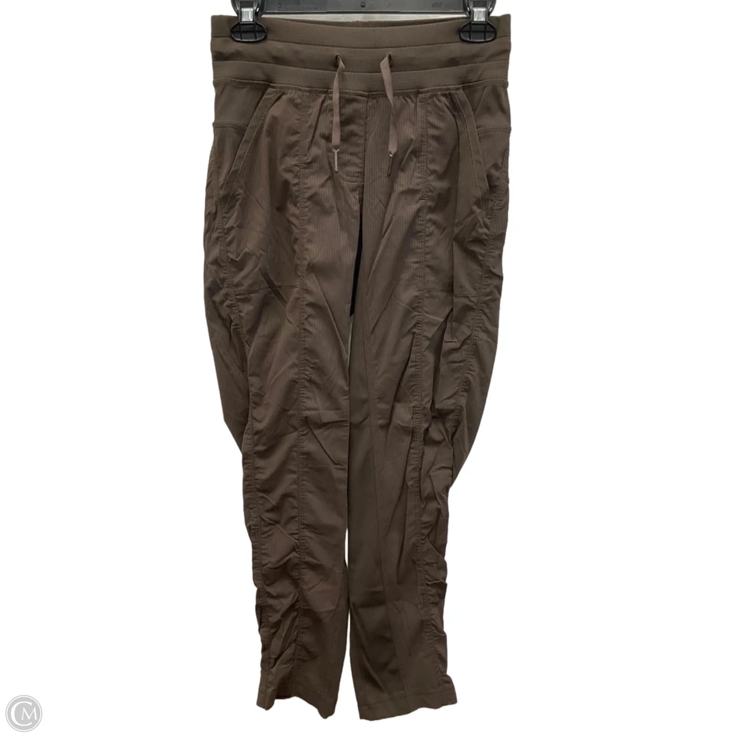 Athletic Pants By Lululemon In Brown, Size: 4