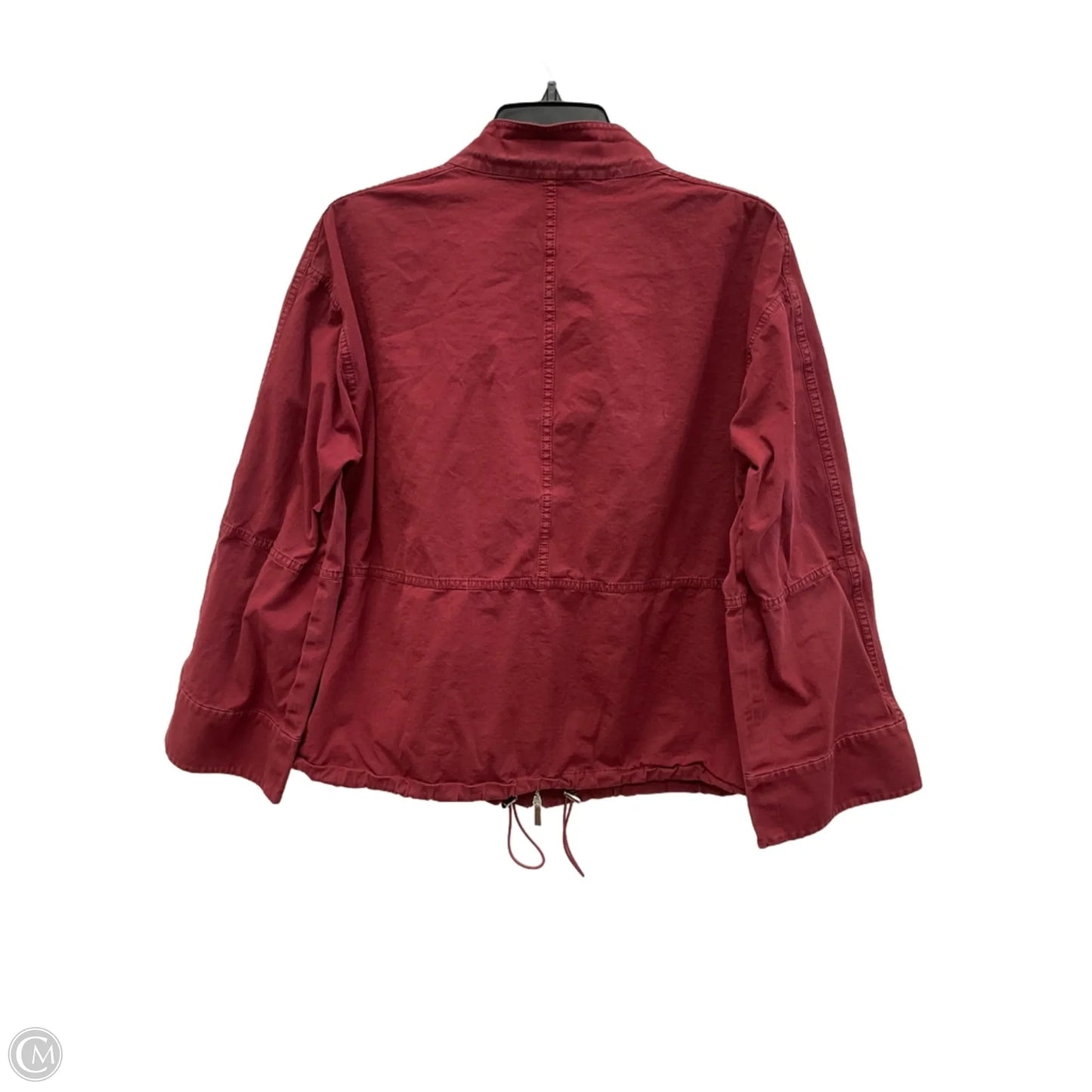 Jacket Designer By Lafayette 148 In Red, Size: L