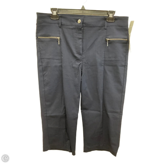 Capris By Cmc In Blue, Size: 16
