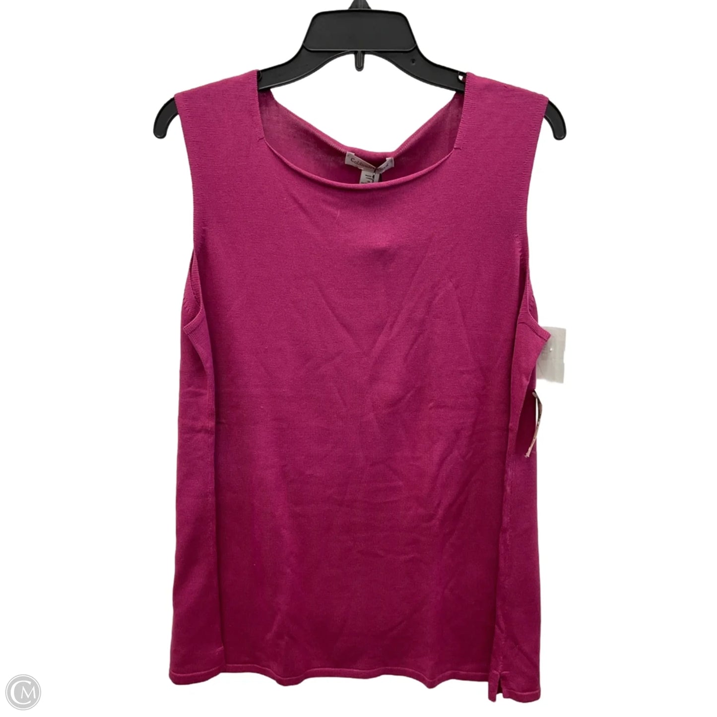 Top Sleeveless By Coldwater Creek In Pink, Size: 1x