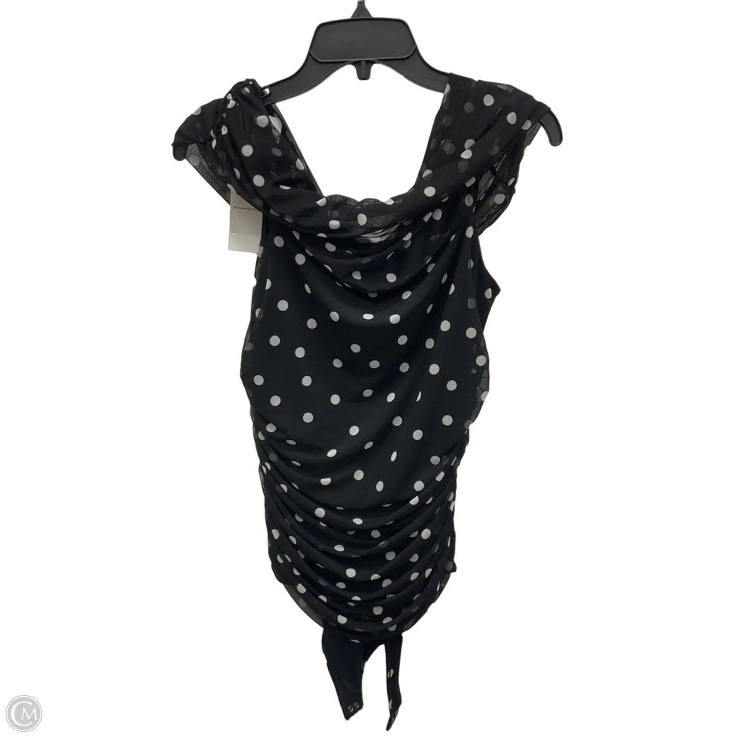 Top Sleeveless By Abercrombie And Fitch In Polkadot Pattern, Size: M