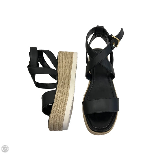 Sandals Heels Platform By Michael By Michael Kors In Black, Size: 9