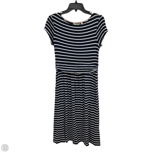Dress Casual Midi By Boden In Blue, Size: 6