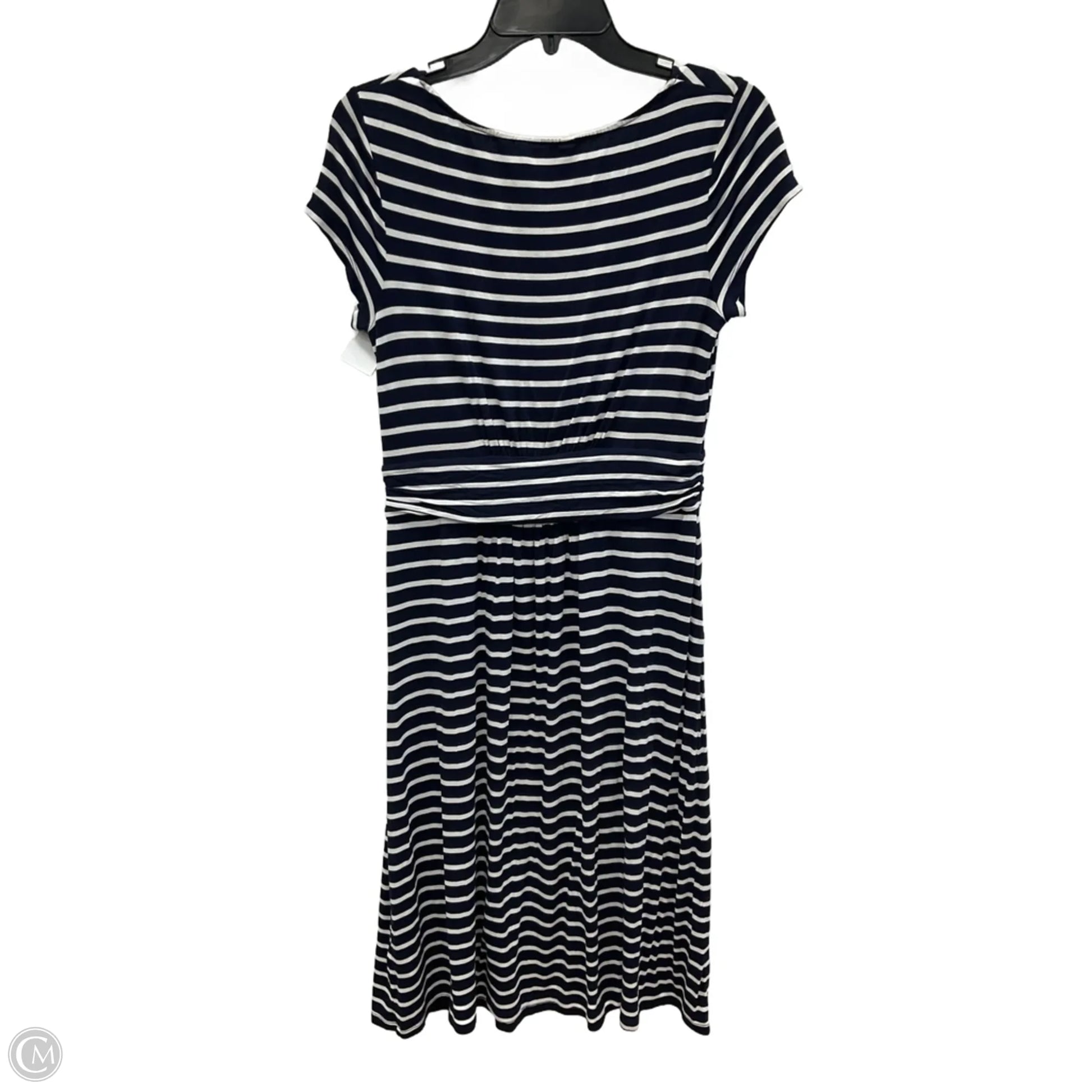 Dress Casual Midi By Boden In Blue, Size: 6 – Clothes Mentor Perrysburg OH #125