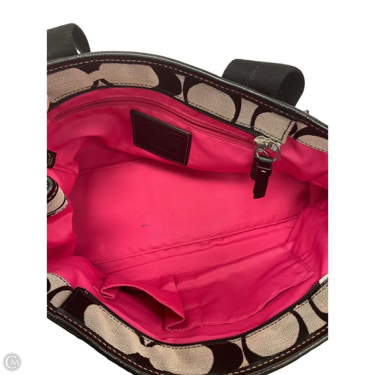 Handbag Designer By Coach, Size: Medium