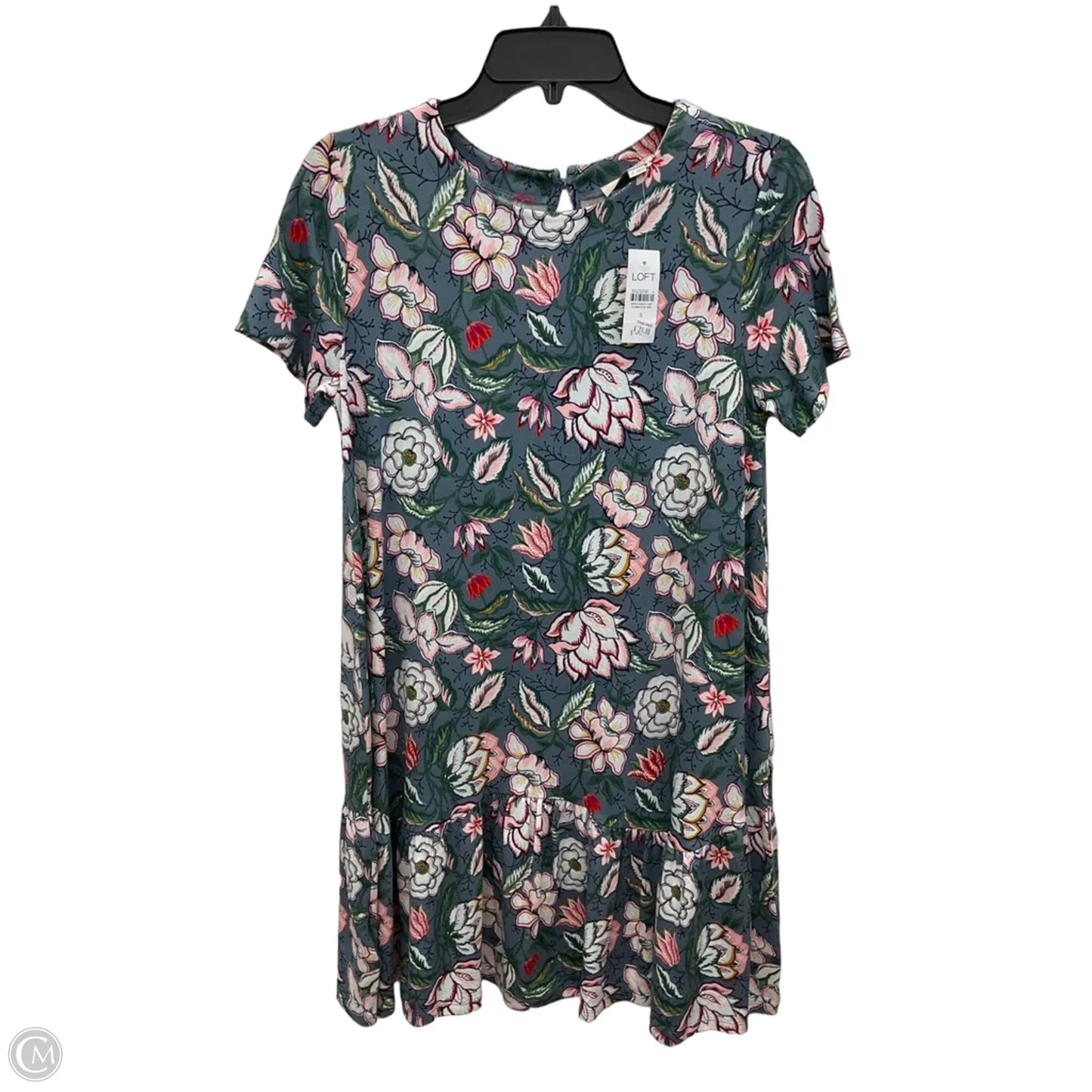 Dress Casual Short By Loft In Grey, Size: S