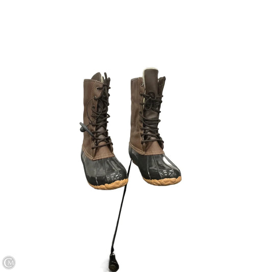 Boots Snow By Totes In Brown, Size: 8