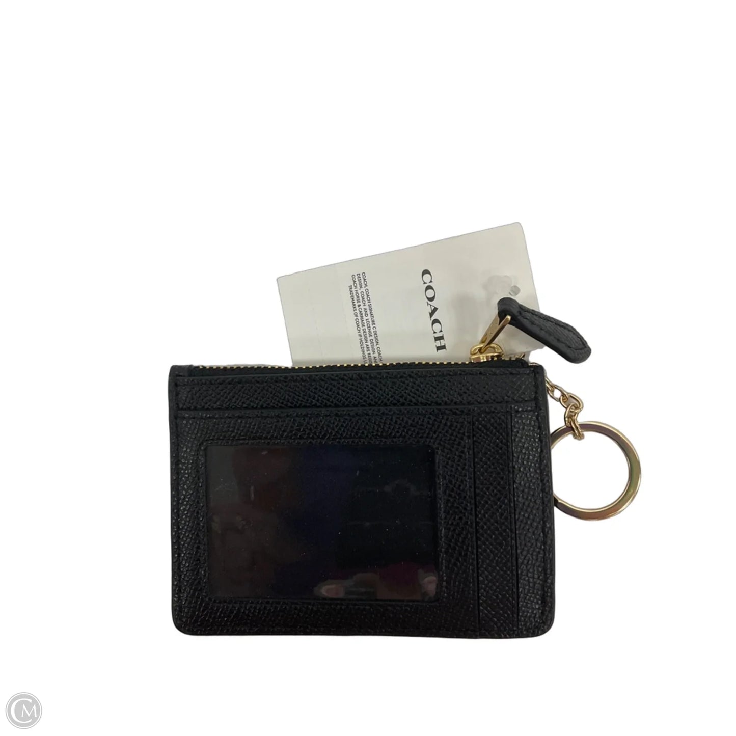 Id/card Holder Designer By Coach, Size: Large