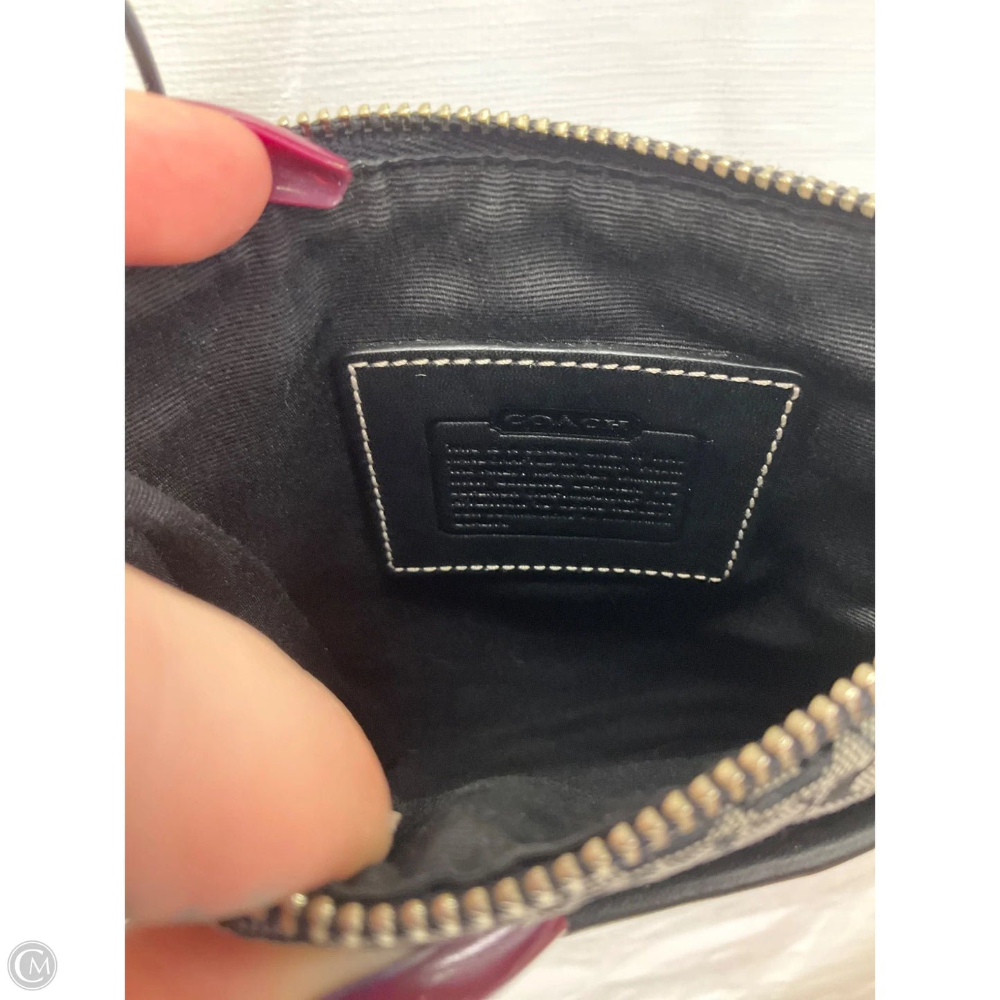 Crossbody Designer By Coach, Size: Small