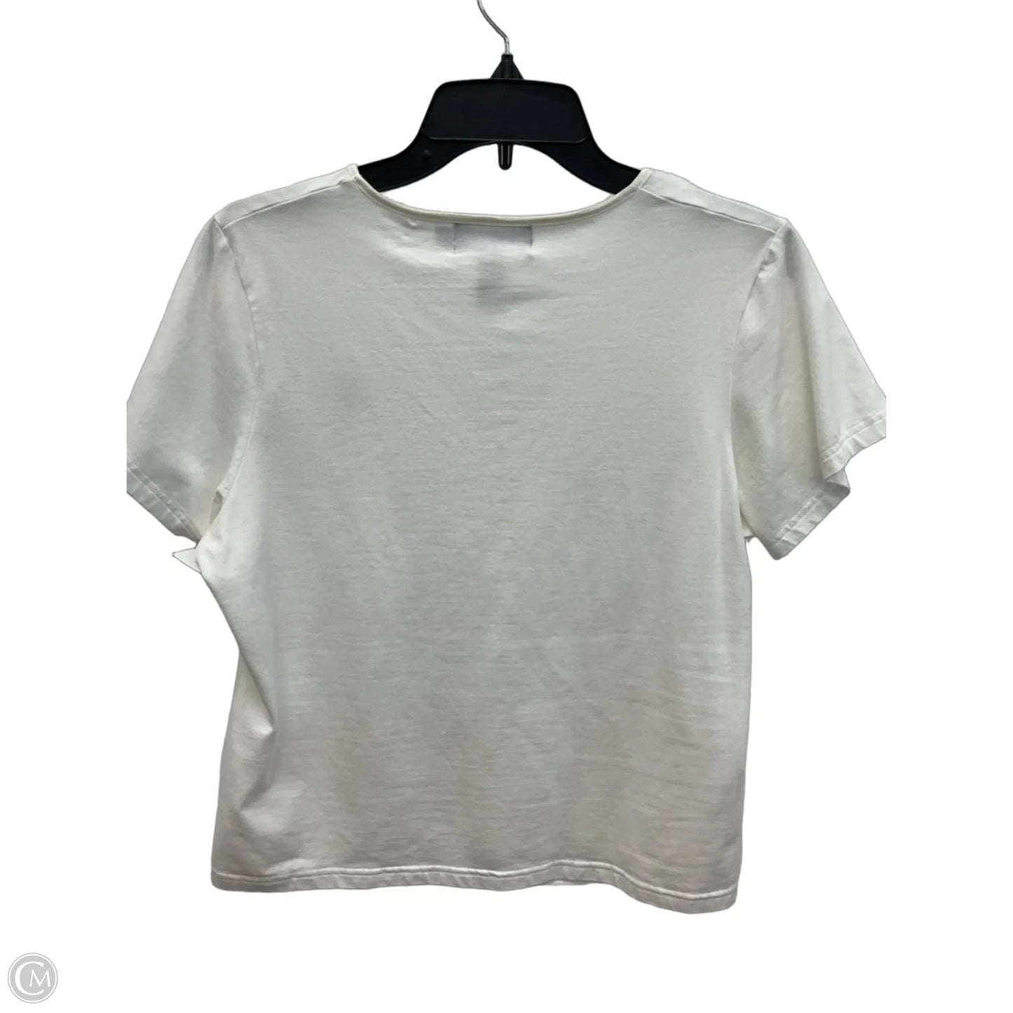 Top Short Sleeve Basic By Ralph Lauren In White, Size: L