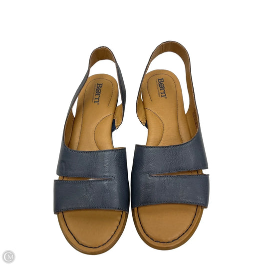 Sandals Flats By Born In Blue, Size: 9