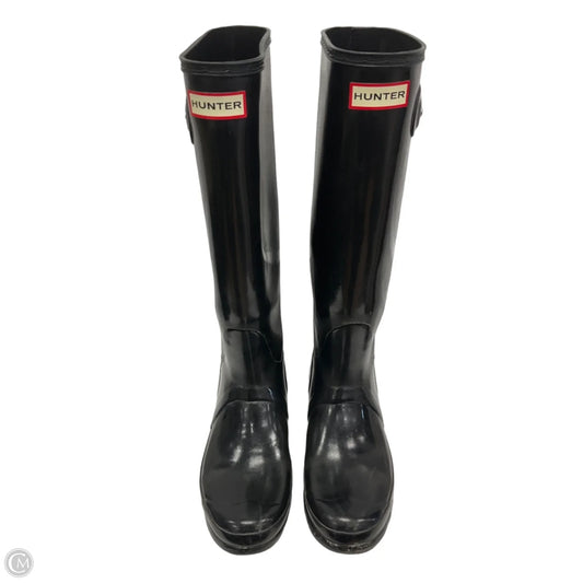 Boots Rain By Hunter In Black, Size: 8