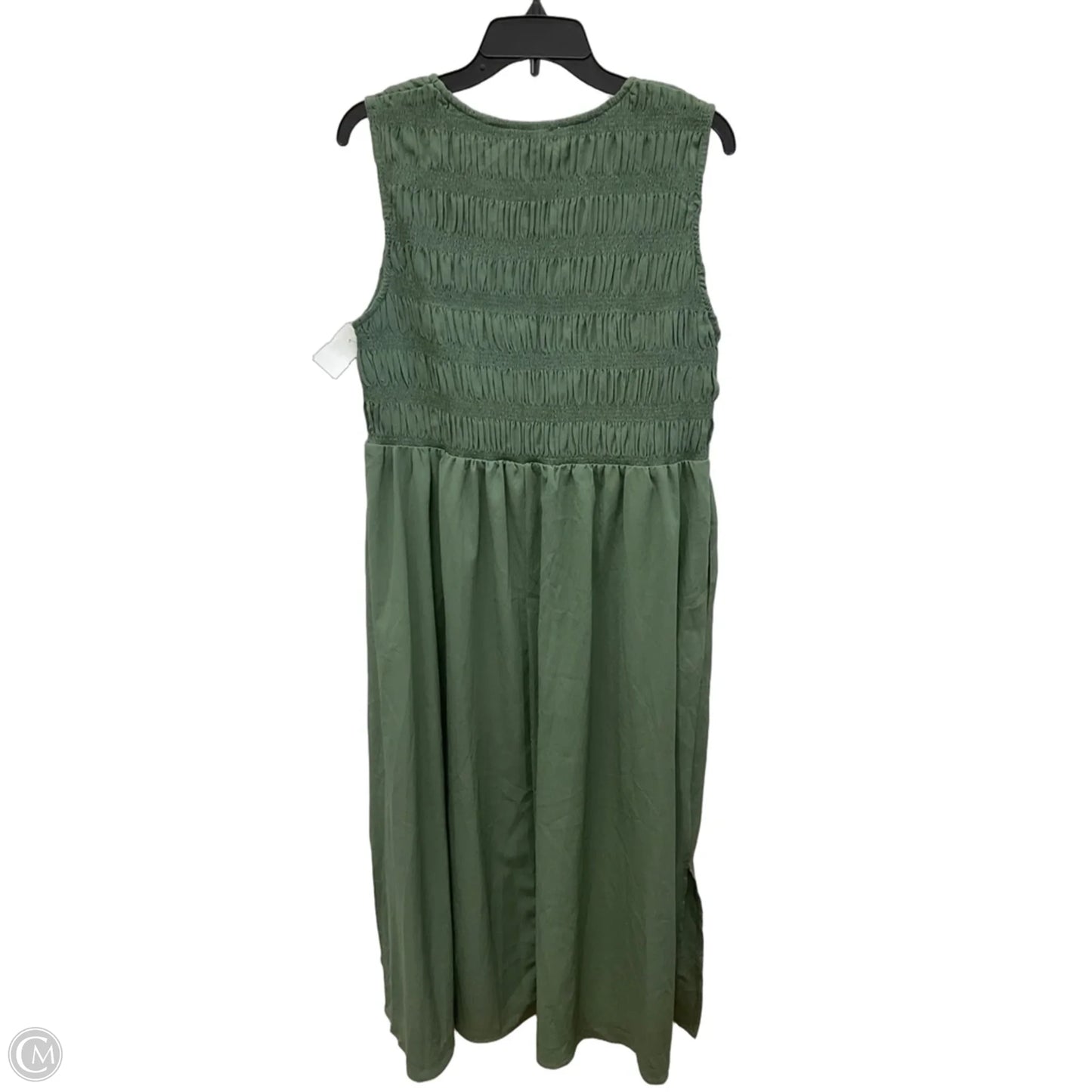 Dress Casual Maxi By Grace Karin In Green, Size: 2x