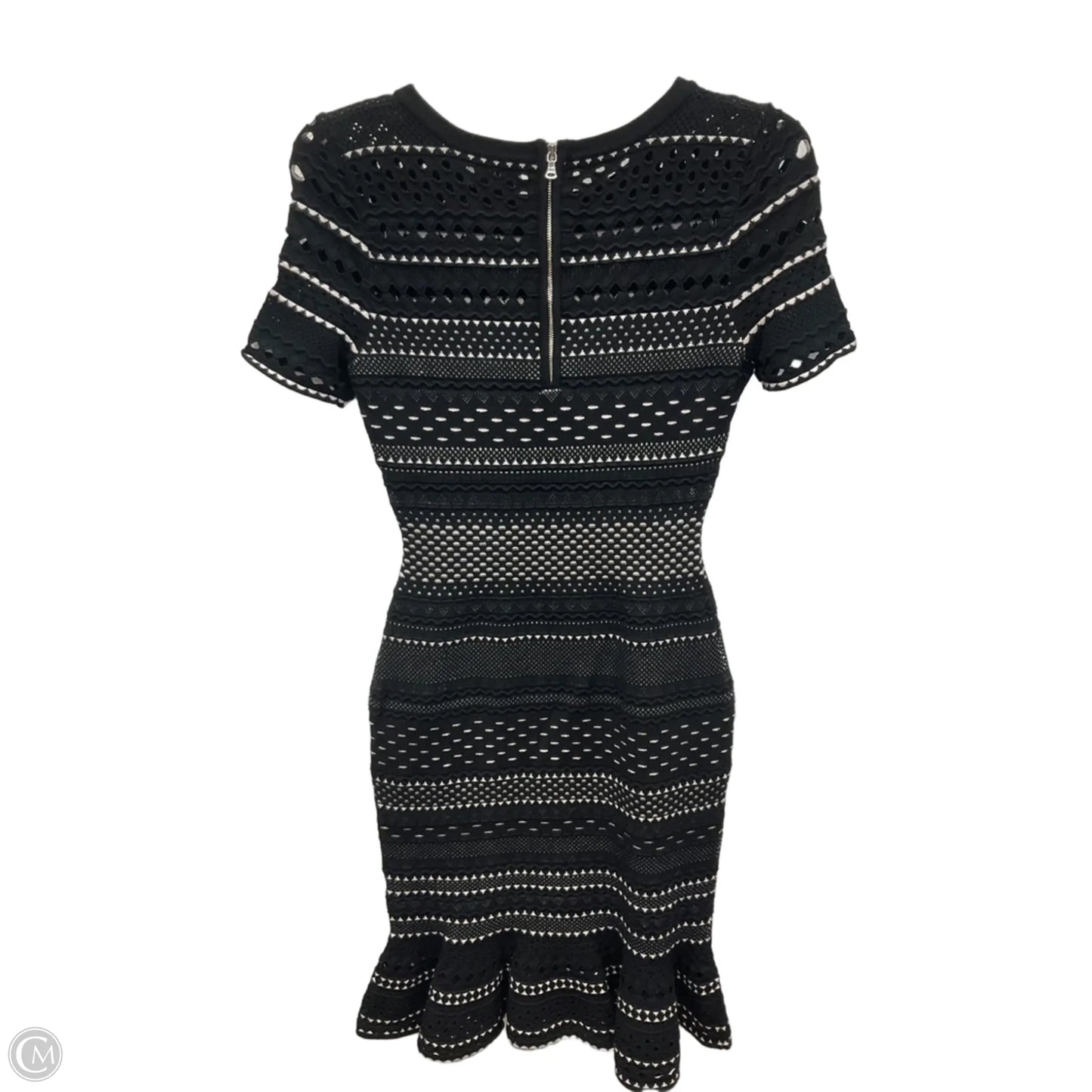 Dress Designer By Milly In Black & White, Size: S
