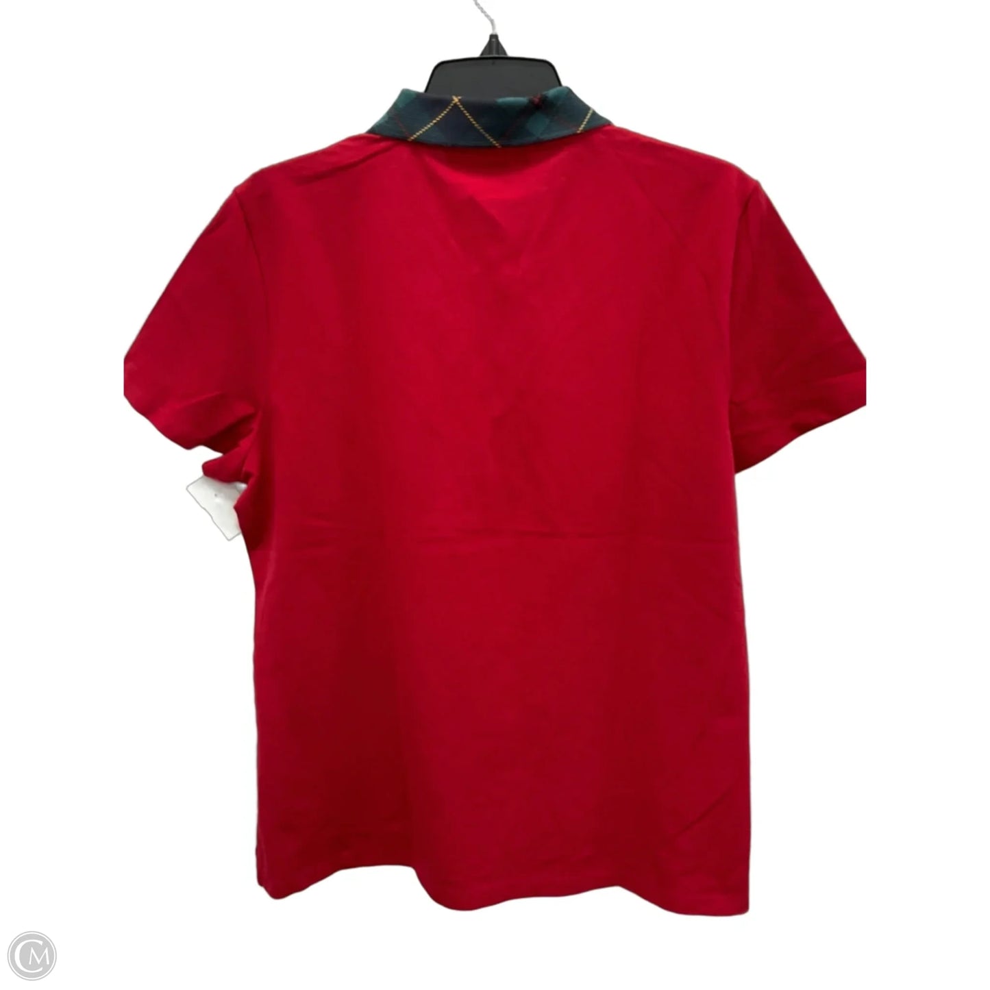 Top Short Sleeve By Tommy Hilfiger In Red, Size: Xl