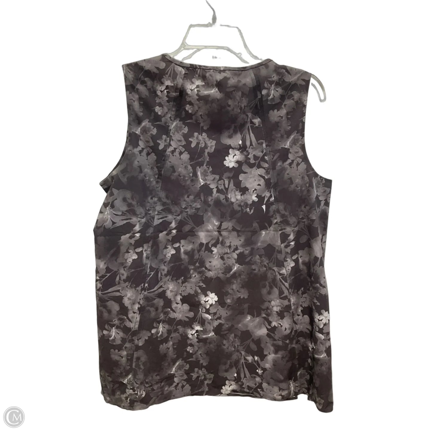 Athletic Top Short Sleeve By Athleta In Black, Size: M