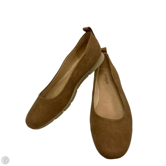 Shoes Flats By Dr Scholls In Brown, Size: 7