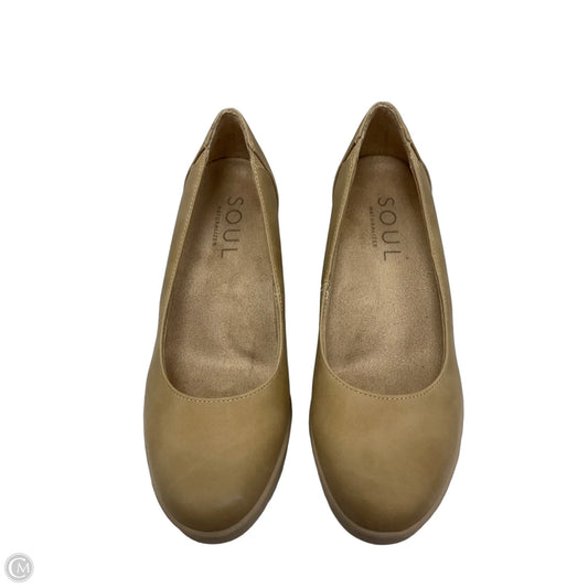 Shoes Heels Platform By Naturalizer In Brown, Size: 7