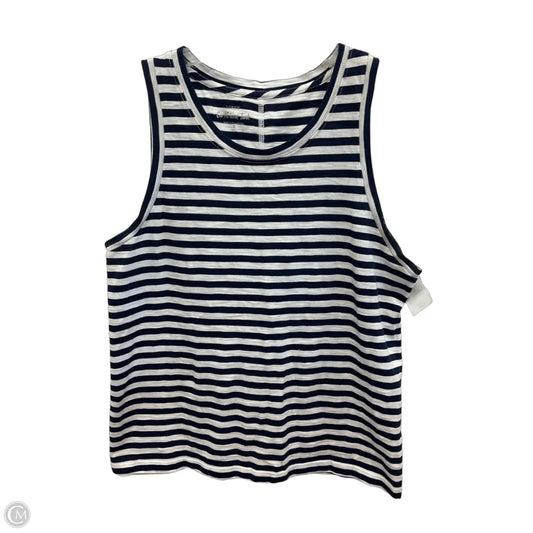 Top Sleeveless Basic By J. Crew In Striped Pattern, Size: S