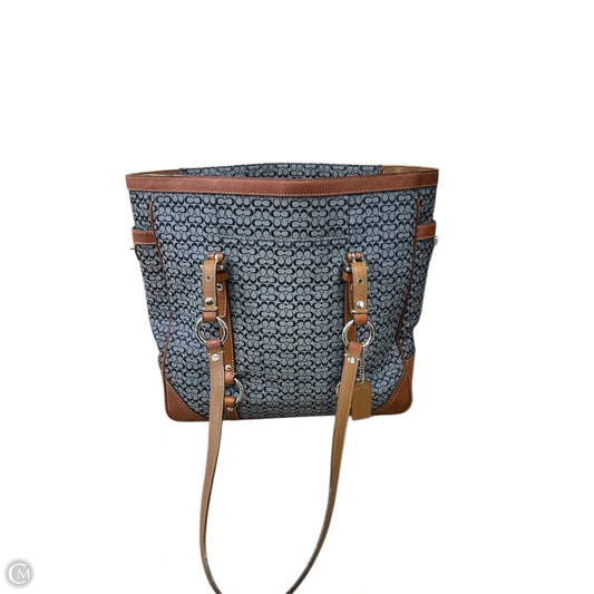 Tote Designer By Coach, Size: Large