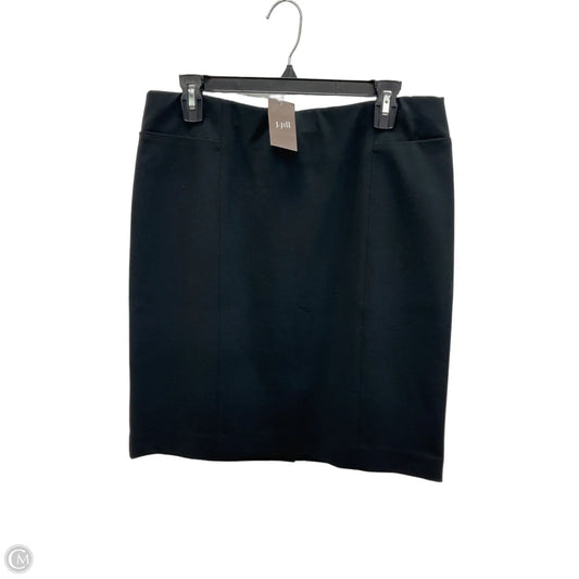 Skirt Mini & Short By J. Jill In Black, Size: 4