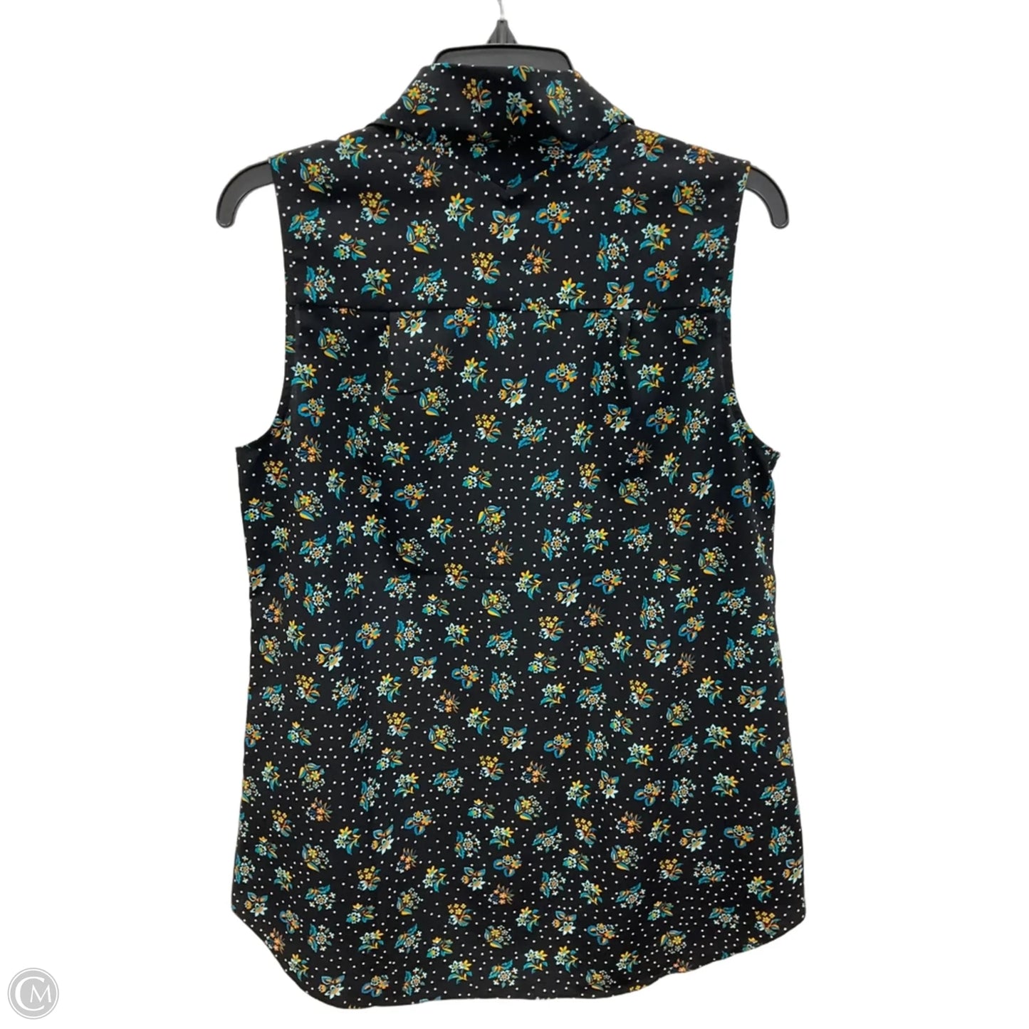 Top Sleeveless By Cabi In Black, Size: M