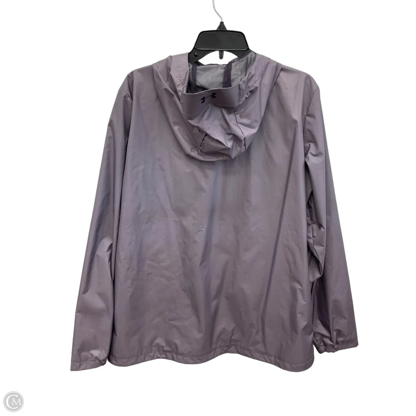 Athletic Jacket By Under Armour In Purple, Size: Xl