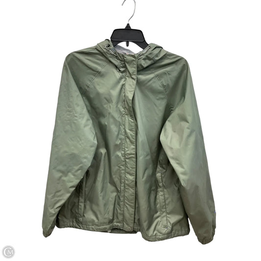 Athletic Jacket By Woolrich In Green, Size: L
