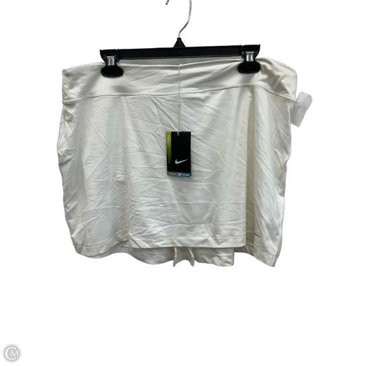 Skort By Nike Apparel In White, Size: Xl