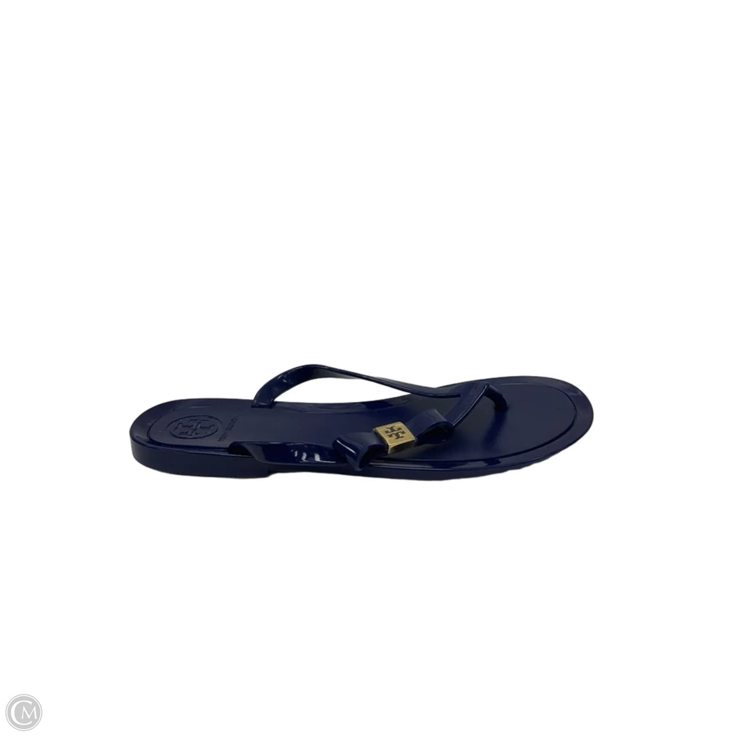 Sandals Designer By Tory Burch In Blue, Size: 6