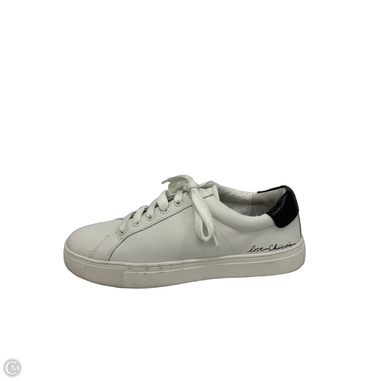 Shoes Sneakers By Chicos In White, Size: 6