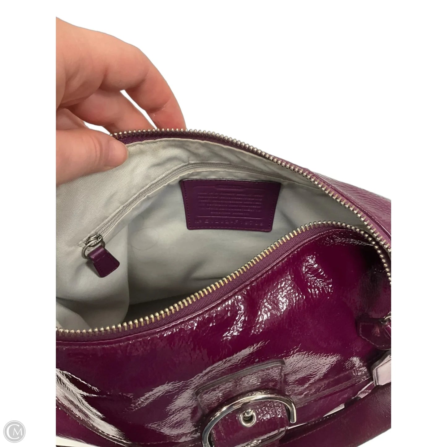 Handbag Designer By Coach, Size: Medium