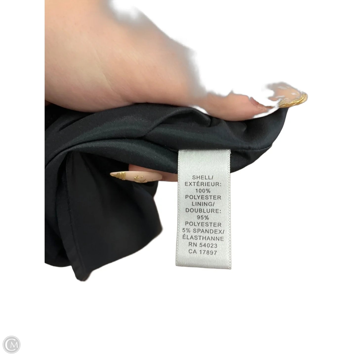 Dress Casual Short By Banana Republic In Black, Size: Xs