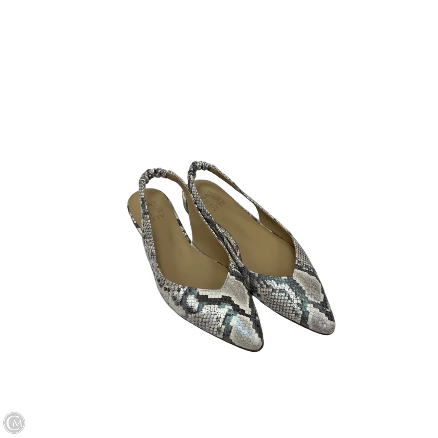 Shoes Heels Kitten By Naturalizer In Snakeskin Print, Size: 7.5
