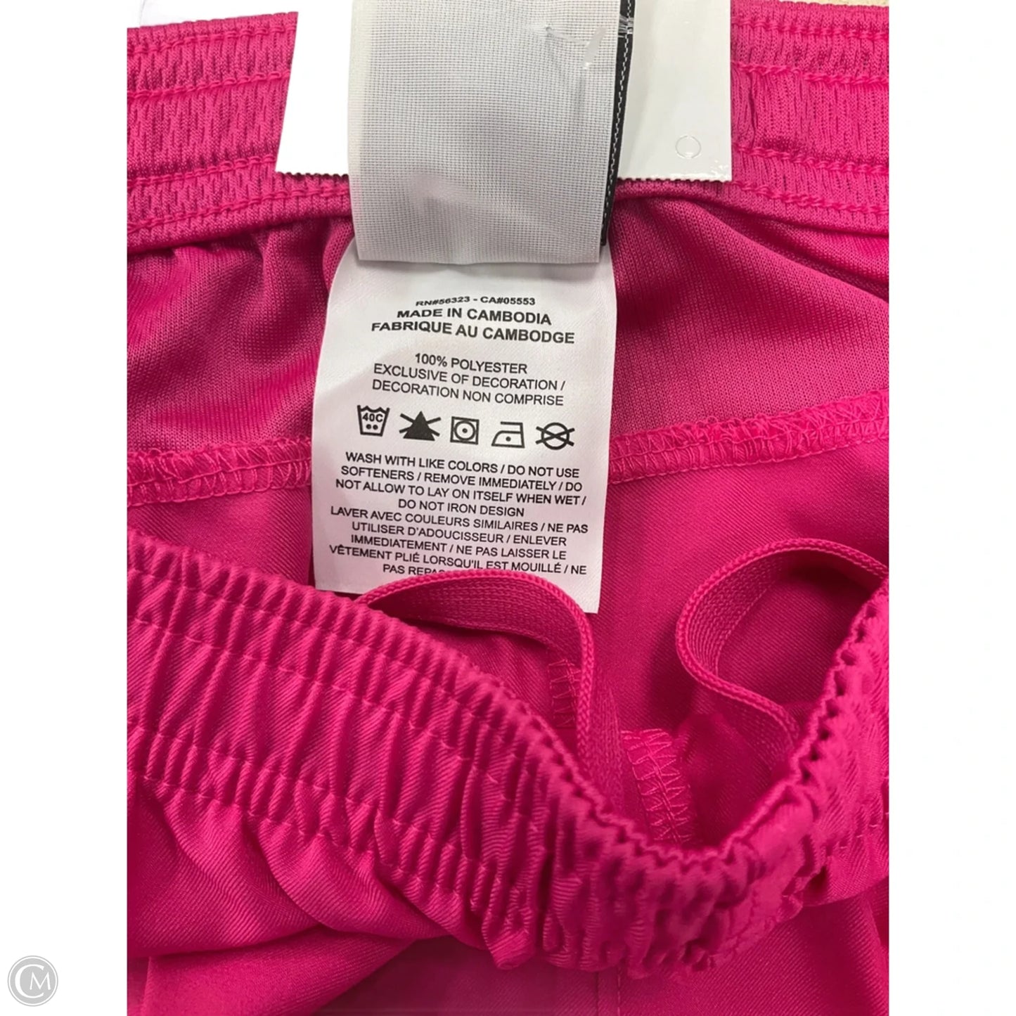 Athletic Shorts By Nike Apparel In Pink, Size: S