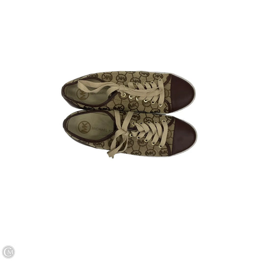Shoes Designer By Michael Kors In Brown, Size: 9.5