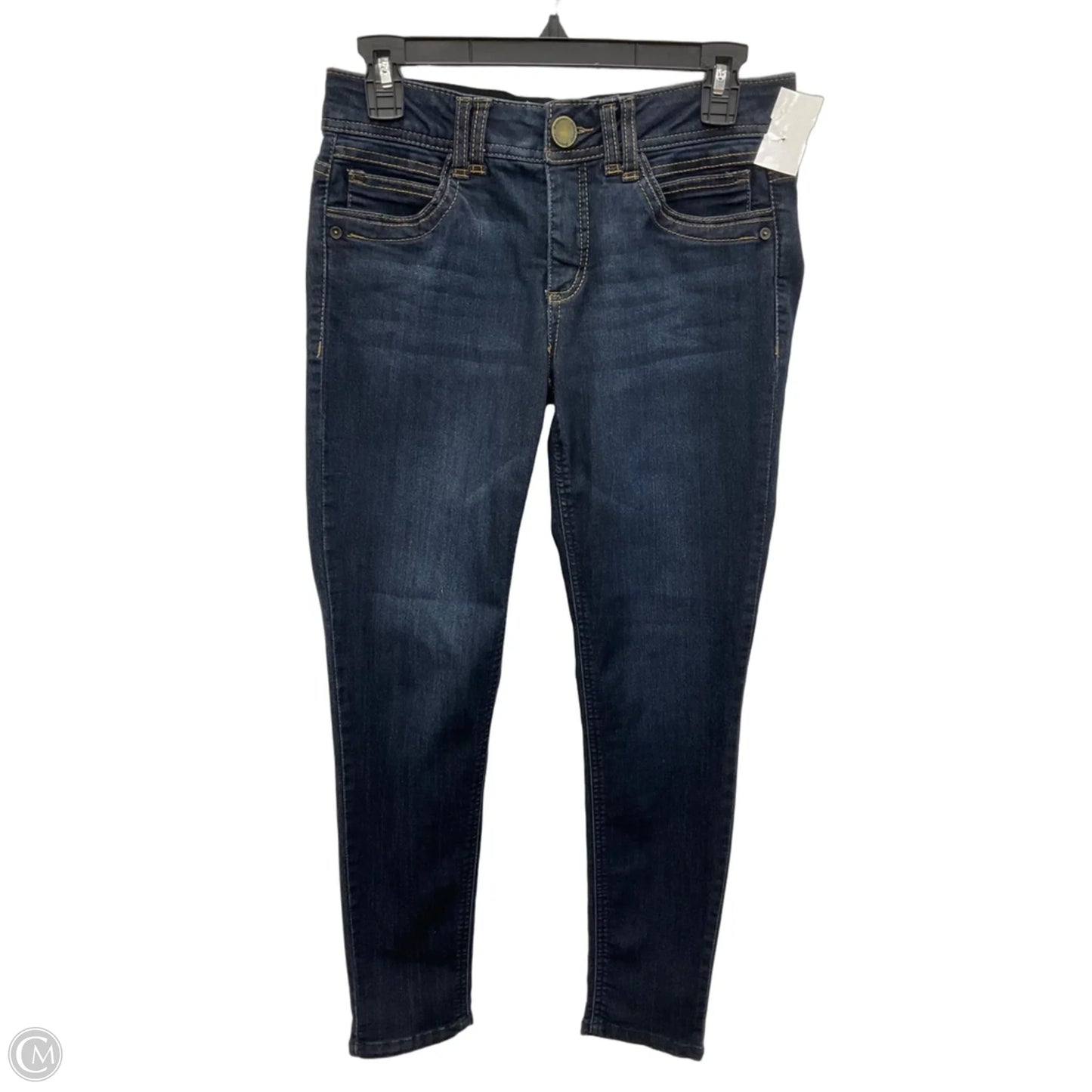 Jeans Skinny By Democracy In Blue Denim, Size: 4