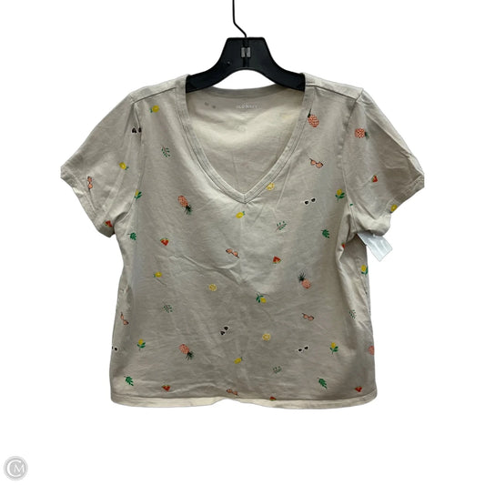 Top Sleeveless Basic By Old Navy In Tan, Size: M