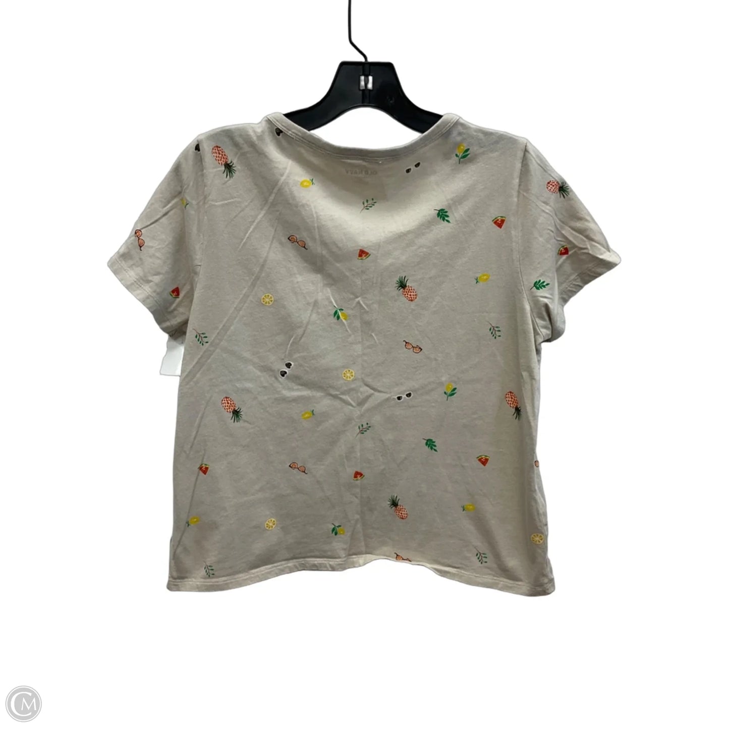 Top Sleeveless Basic By Old Navy In Tan, Size: M