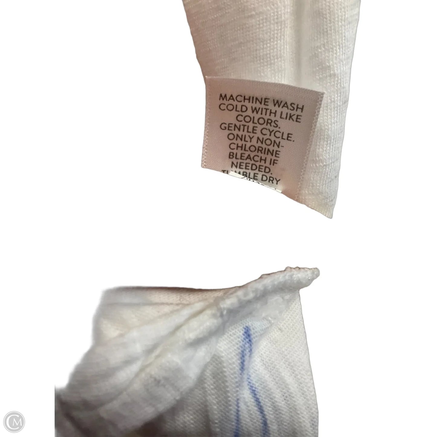 Top Short Sleeve By J. Jill In White, Size: M
